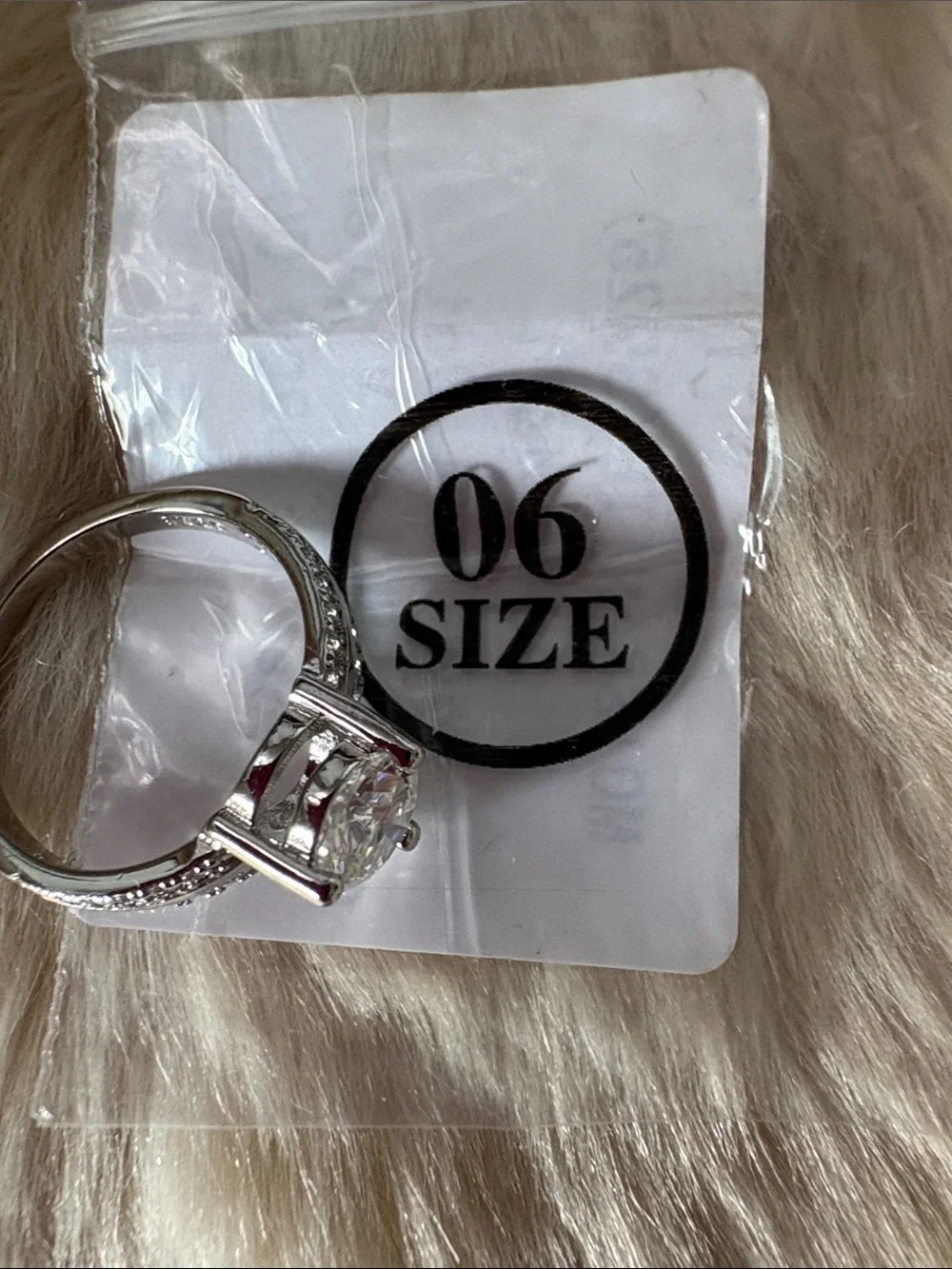 Moissanite Ring